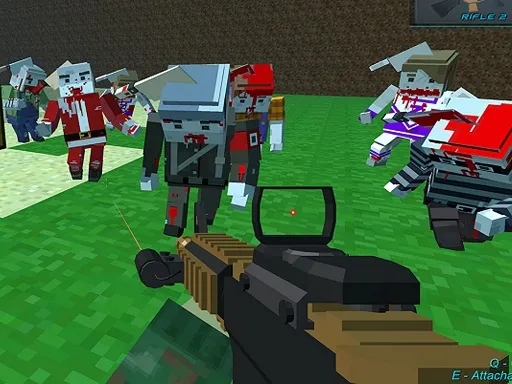 Blocky Combat SWAT Survival 10